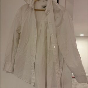 Abercrombie & Fitch White Women's Coat